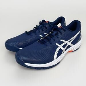 Asics Gel-Game 9 Men's 8 (1041A337-400) Blue White Tennis Pickleball Shoes New